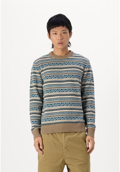 Пуловер FADE FAIRISLE CREW NECK