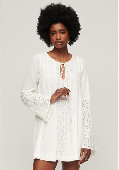 Платье LACE FLARE SLEEVE