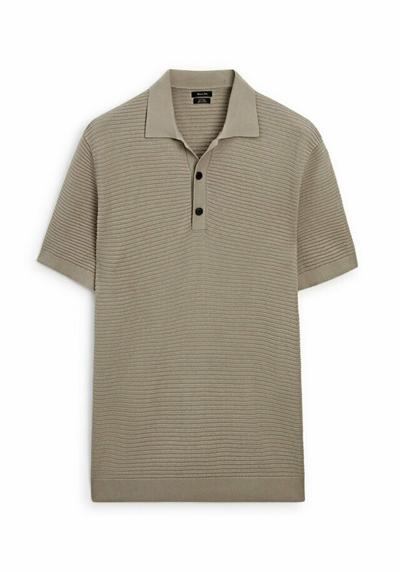 Кофта-поло SHORT SLEEVE TEXTURED