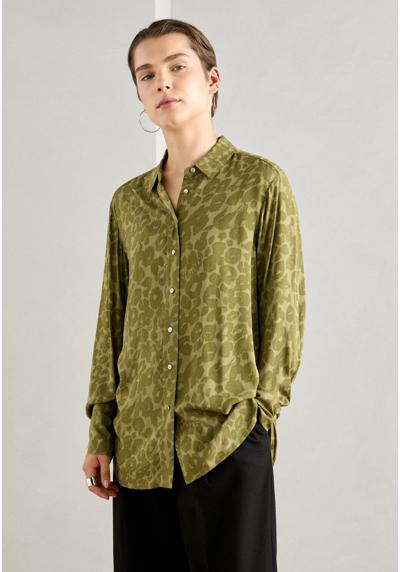 Блуза-рубашка PRINTED RELAXED FIT SHIRT