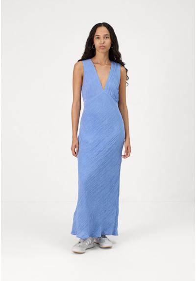 Платье V-NECK CRINKLE COLUMN MAXI