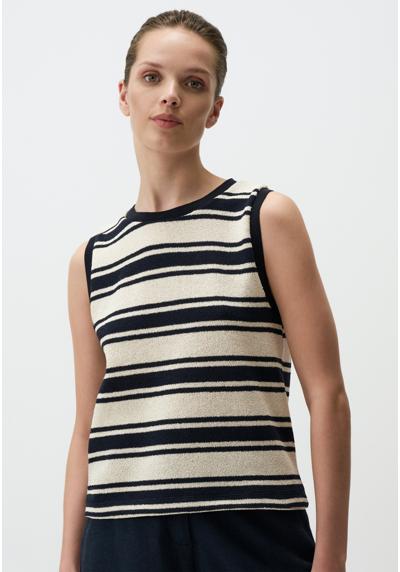 Топ SLEEVELESS CREW NECK STRIPED TANK