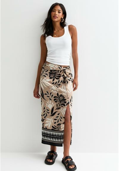 Пляжная одежда LEAF PRINT SARONG MIDI