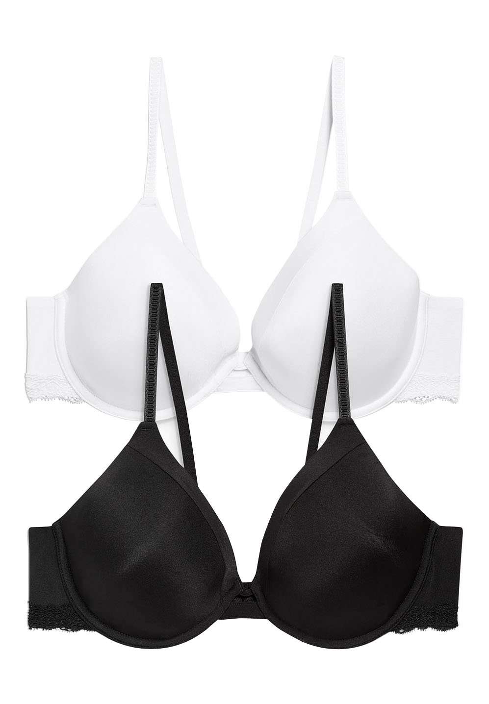 Бюстгальтер пуш-ап HOLLY FULL CUP LIGHT PAD T-SHIRT BRAS 2 PACK