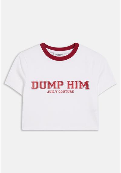 Футболка DUMP HIM CROP TEE