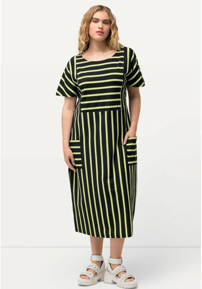 Платье STRIPED SHORT SLEEVE