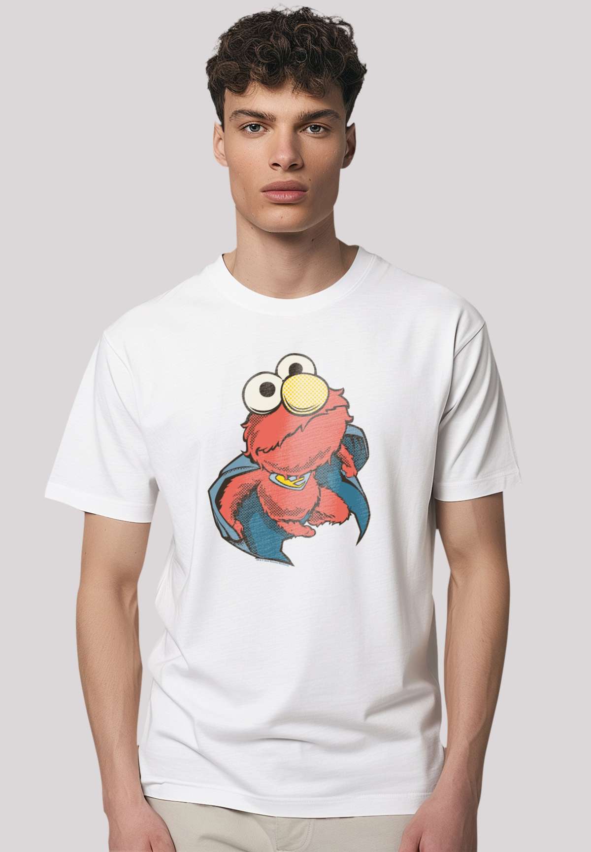 Футболка SESAMSTRASSE ELMO SUPERHERO