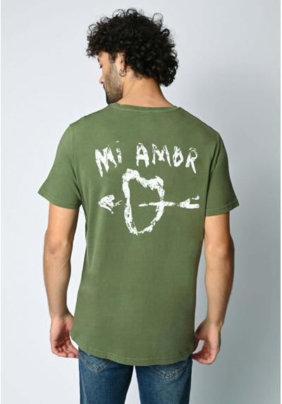 Футболка MI AMOR BACK PRINT VINTAGE