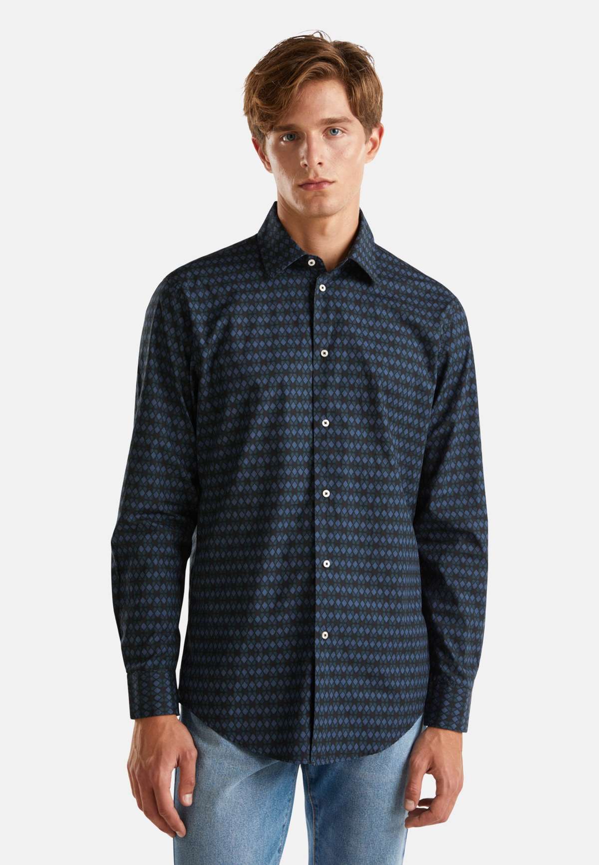 Рубашка REGULAR FIT PATTERNED