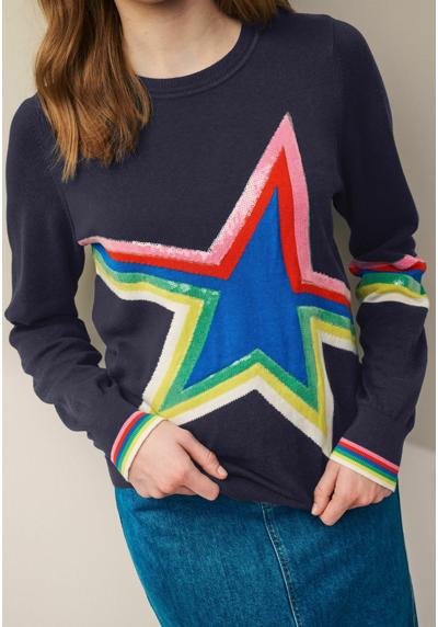 Пуловер SEQUIN STAR PETITE SEQUIN STAR PETITE