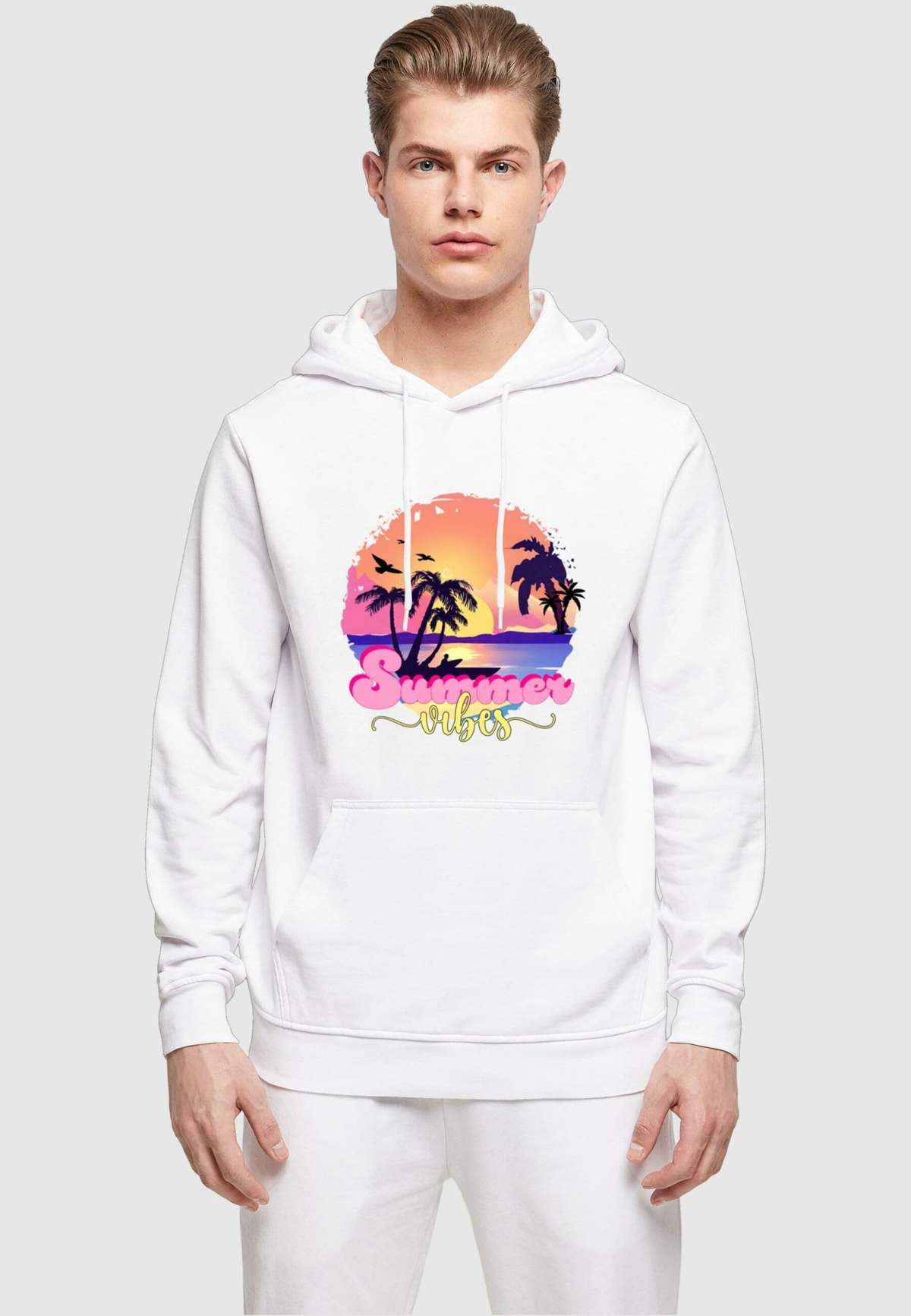 Пуловер SUMMER VIBES SUNSET BASIC