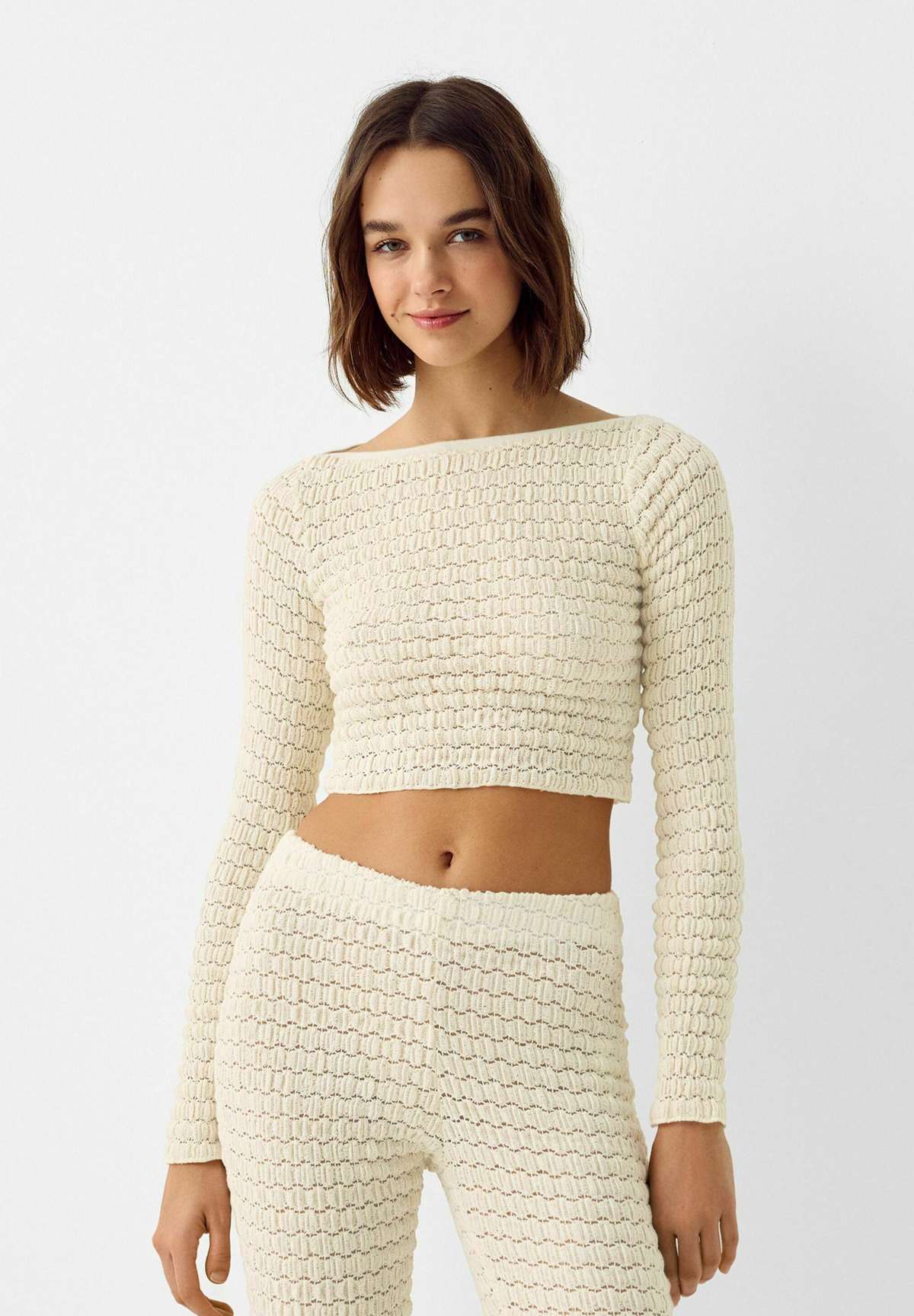 Пуловер CROPPED
