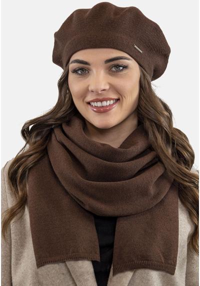 Шарф 7005 BERET AND SCARF SET