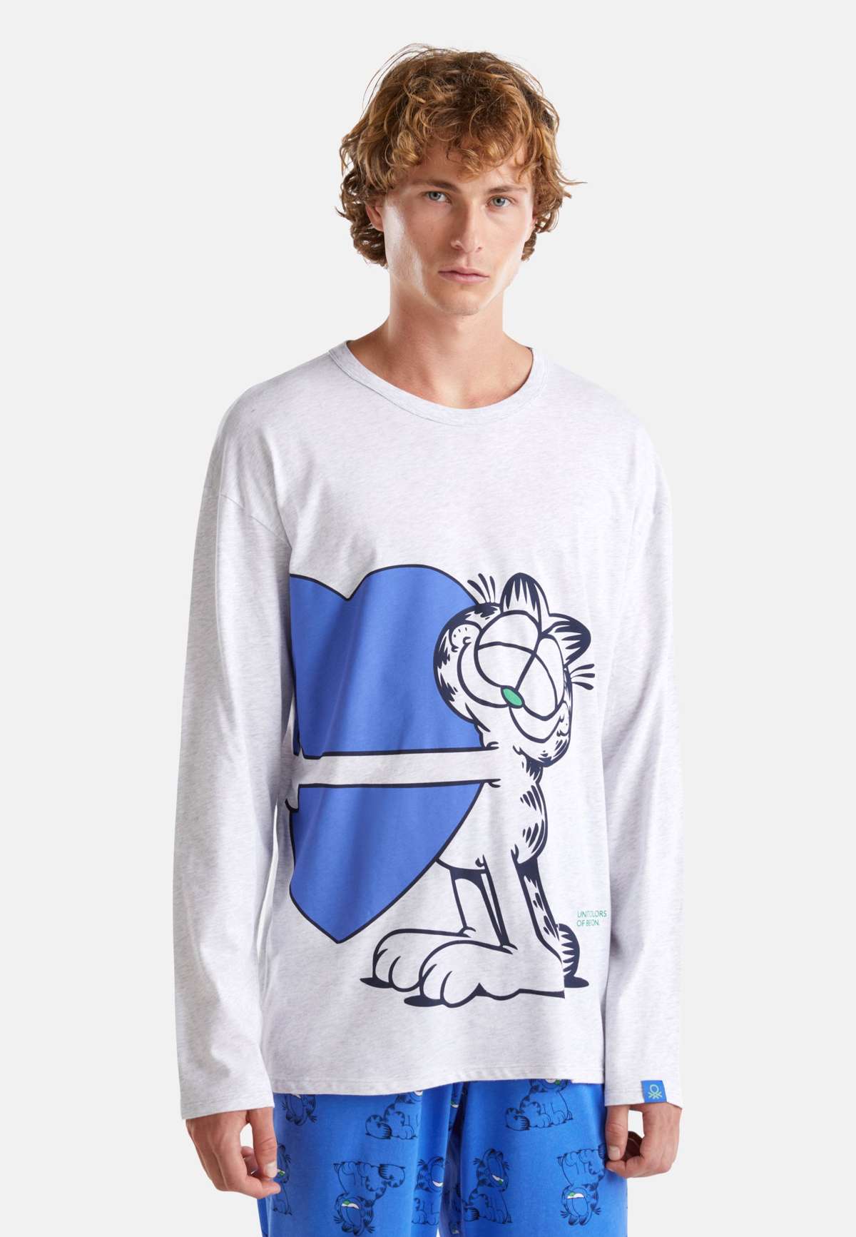 Кофта GARFIELD ON FRONT SLEEVES WITH ELASTIC ON CUFF