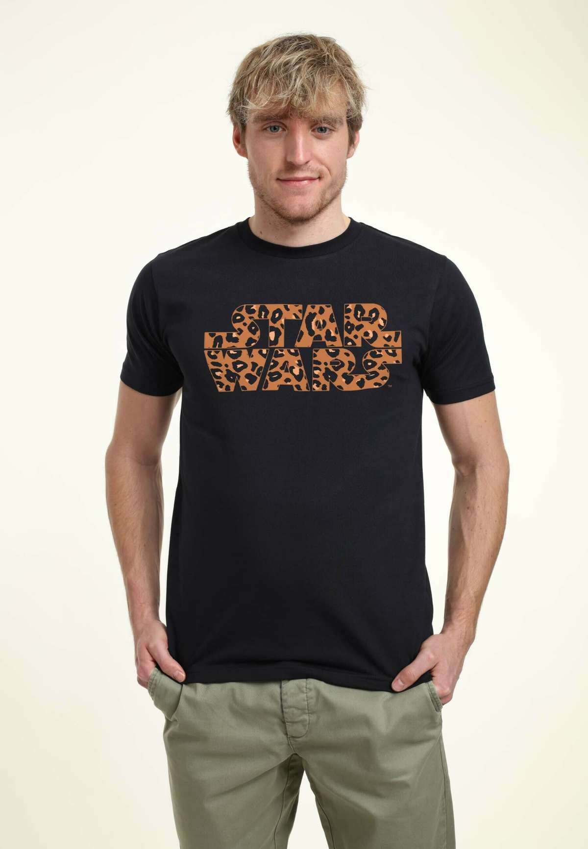 Футболка STAR WARS: CLASSIC STAR WARS LOGO CHEETAH FILL UNISEX