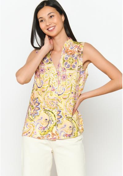 Блузка SLEEVELESS WITH PAISLEY PRINT