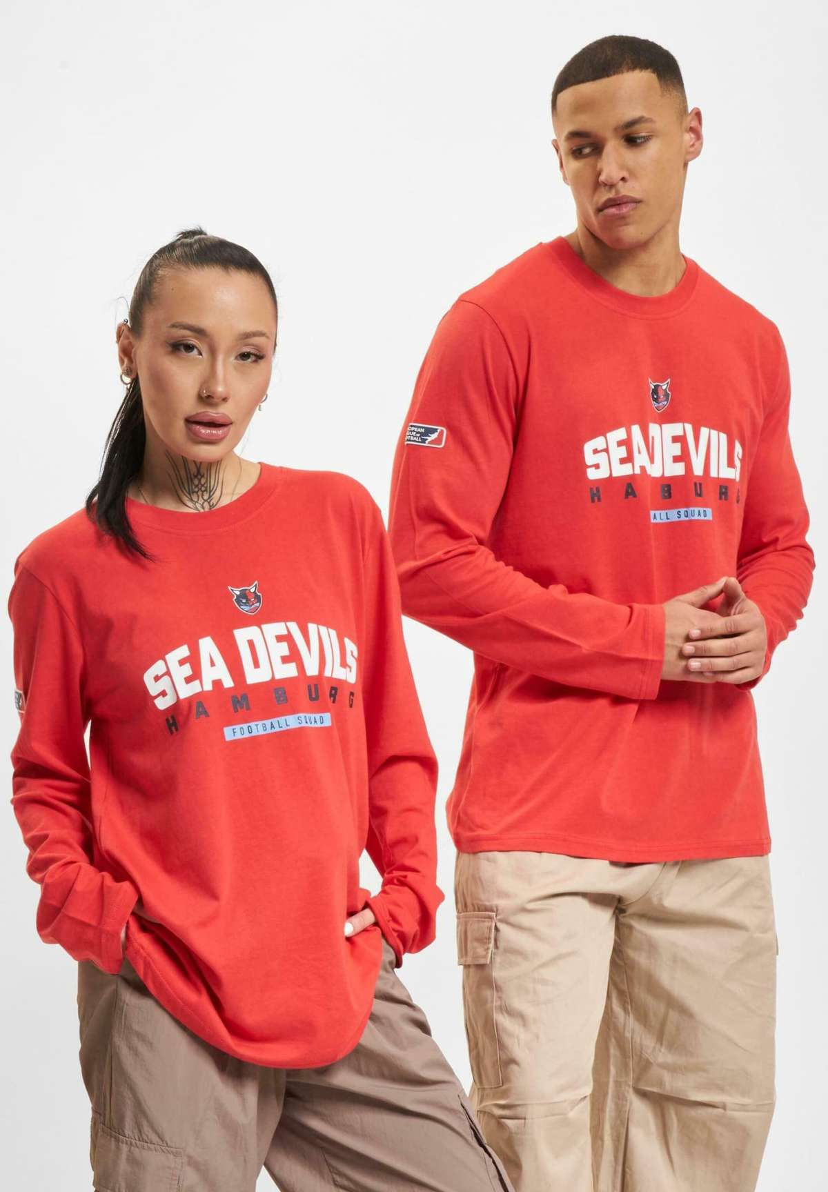 Кофта EUROPEAN LEAGUE OF FOOTBALL HAMBURG SEA DEVILS LONGSLEEVE