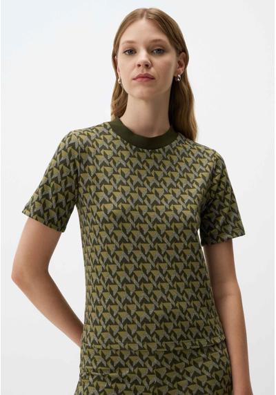 Футболка CREW NECK SHORT SLEEVED PATTERNED