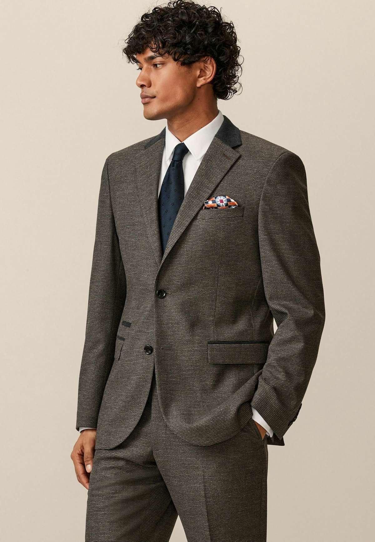 Пиджак TAILORED FIT TRIMMED TEXTURED