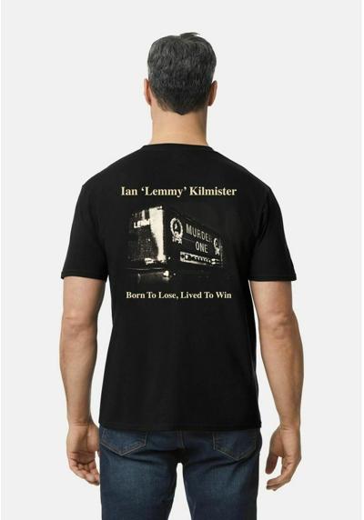 LEMMY KILMISTER - BORN TO LOSE LIVED TO WIN 1945-2015 - T-Shirt print LEMMY KILMISTER