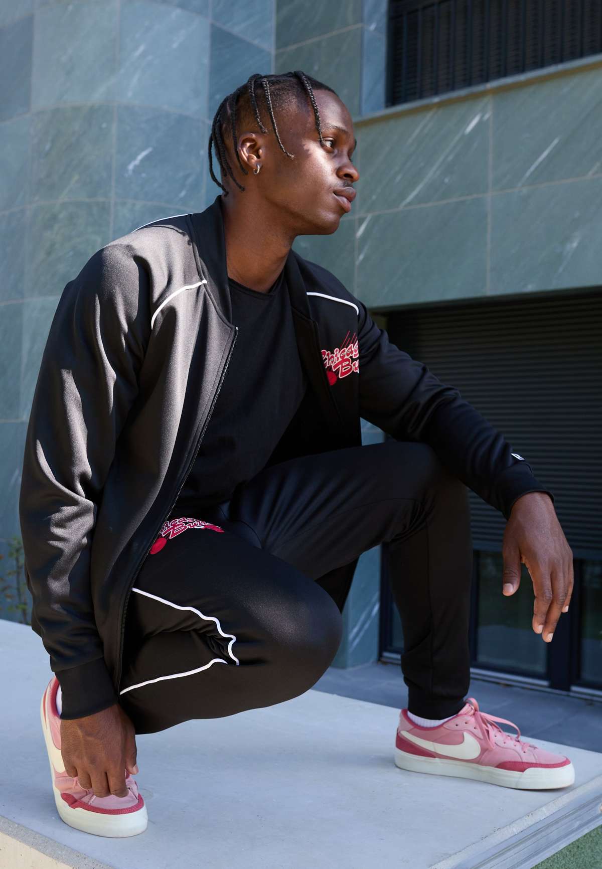 NBA CHICAGO BULLS SCRIPT TRACKSUIT - Vereinsmannschaften NBA CHICAGO BULLS SCRIPT TRACKSUIT