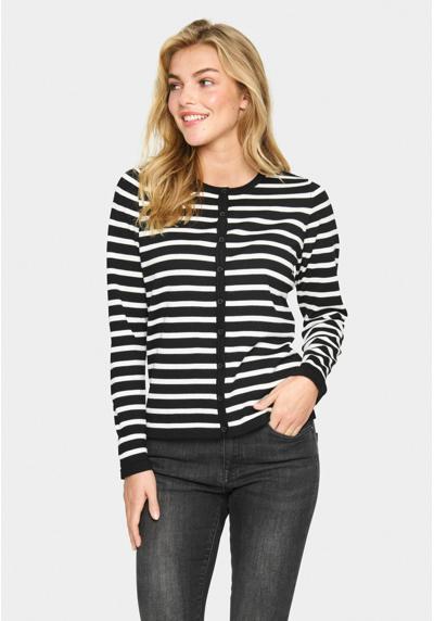 Трикотажный жакет MILA STRIPED