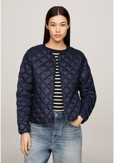 Пуховая куртка QUILTED COLLARLESS