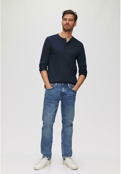 Кофта GARMENT-DYED MET HENLEY HALS