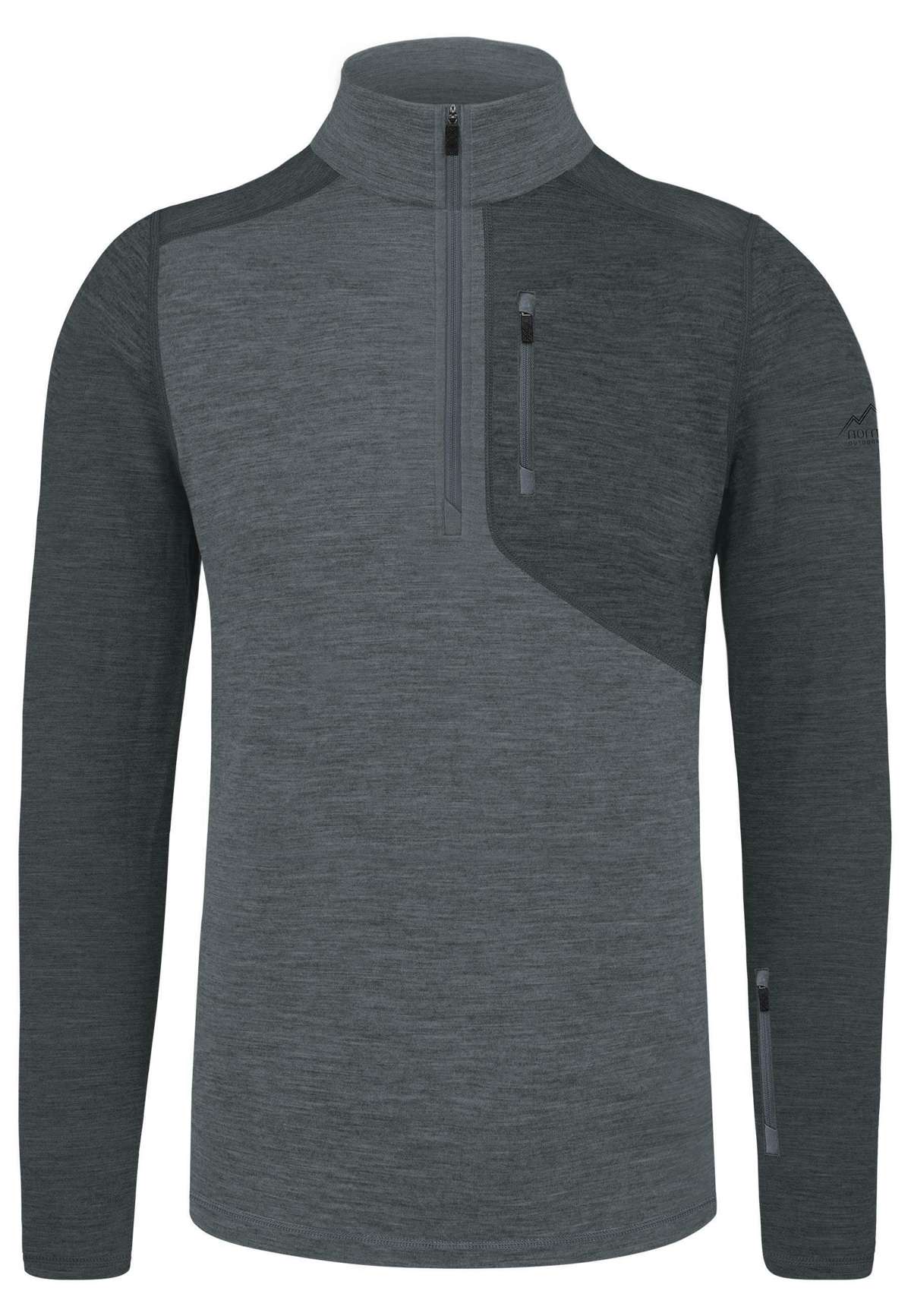 Кофта RWS MERINO WOLLE OUTDOOR LANGARMPULLOVER 1/4 ZIP MILDURA