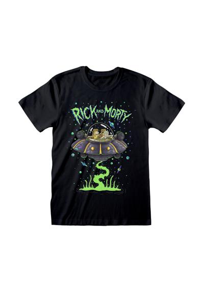 Футболка RICK AND MORTY SPACESHIP