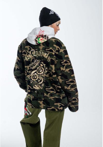 Флисовая куртка DRAGON ROSE CAMO ZIP THRU BORG