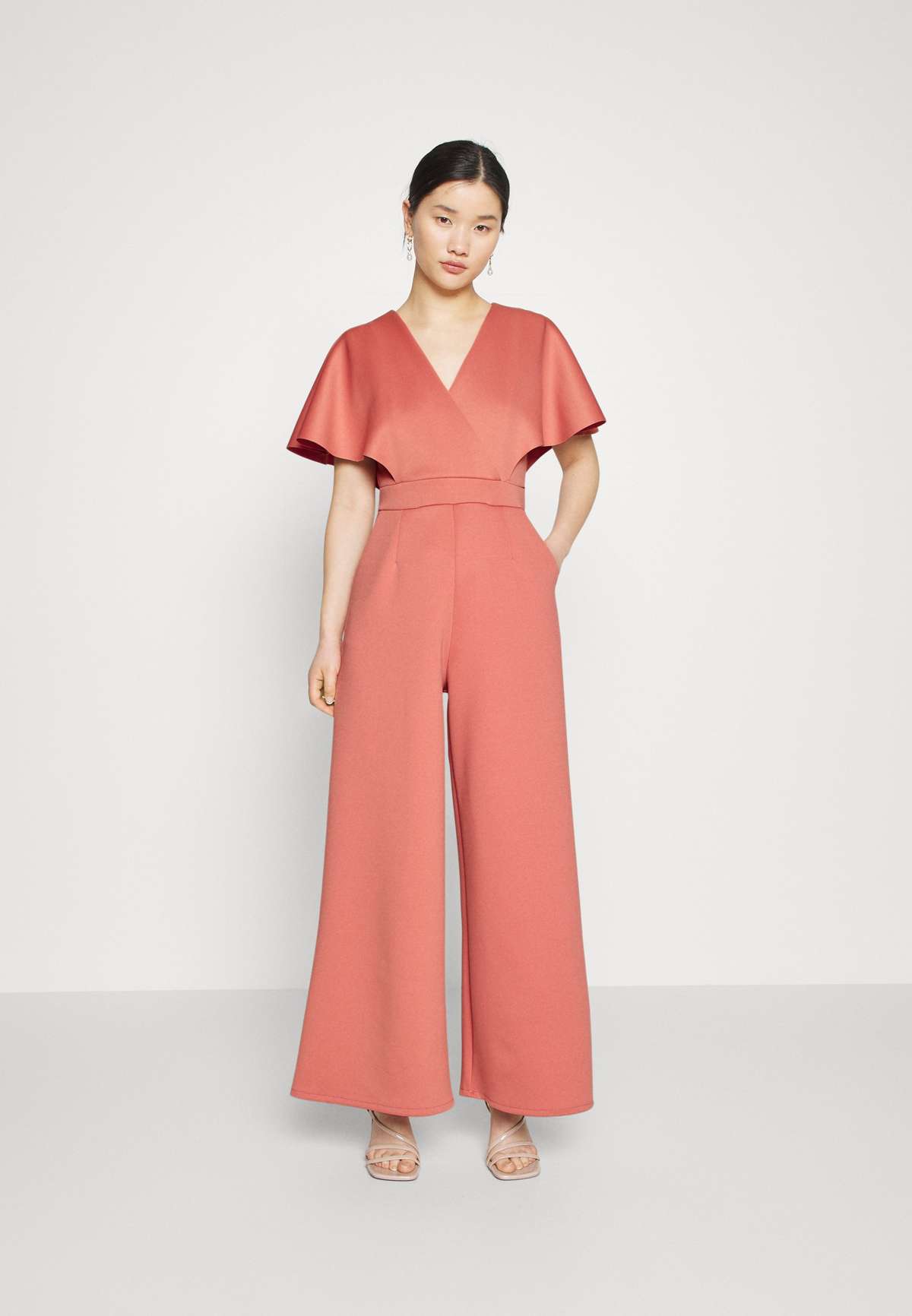 Комбинезон WEDDING PETITE BETTY WRAP JUMPSUIT