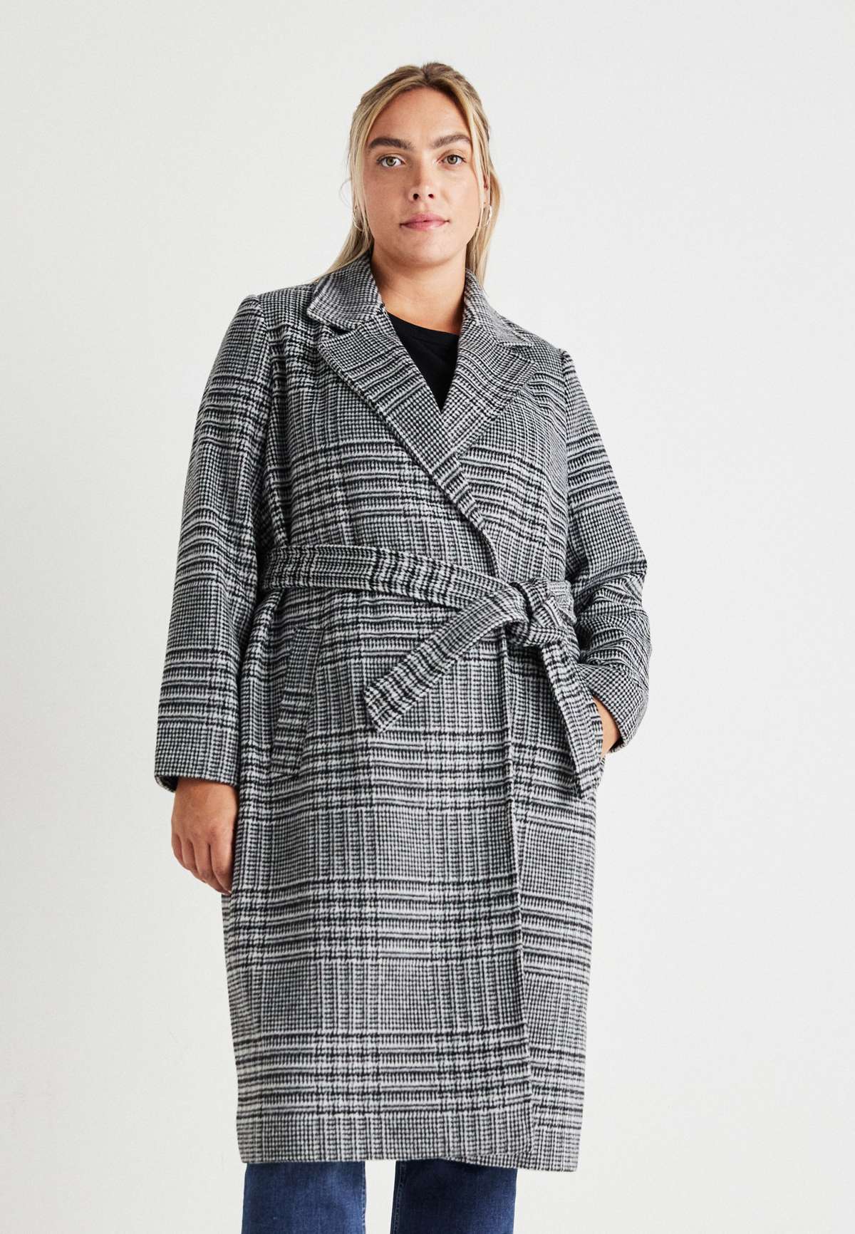 Пальто VMCLUCK LONG CHECKED COAT