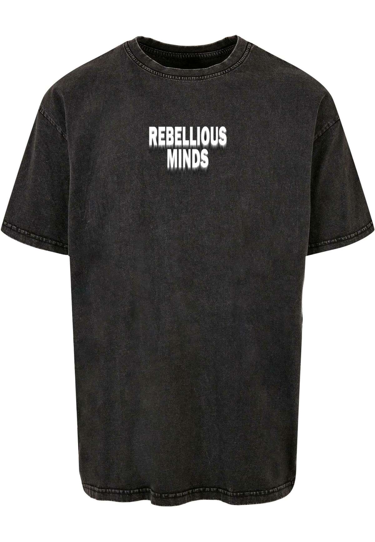 Футболка REBELLIOUS MINDS ACID WASHED