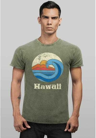 Футболка VINTAGE CALIFORNIA WELLE WAVE SURFER STYLE VINTAGE