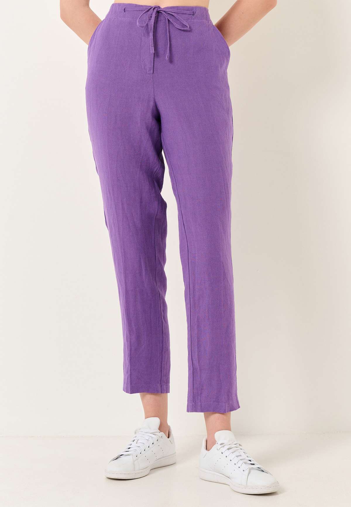 Брюки NORMAL LEG NORMAL WAIST LINEN TROUSERS