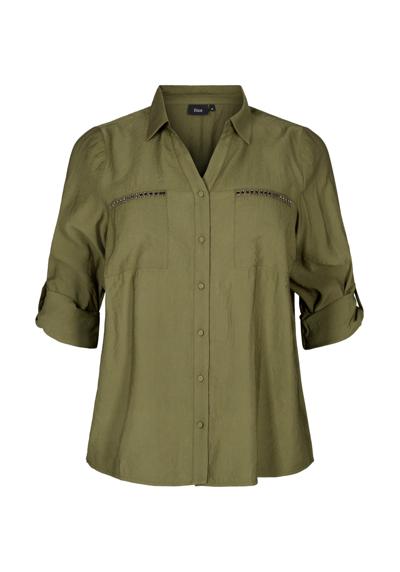 Блуза-рубашка MIT NIETEN UND 3/4-ARMELN