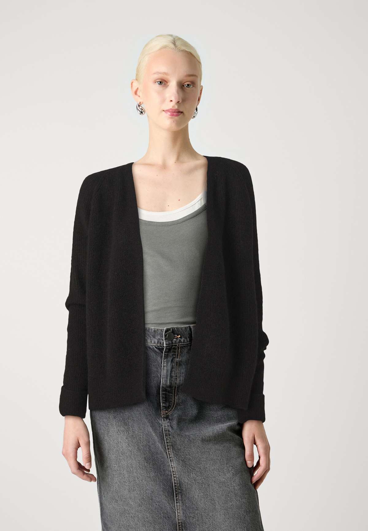 Трикотажный жакет PCELLEN SHORT CARDIGAN