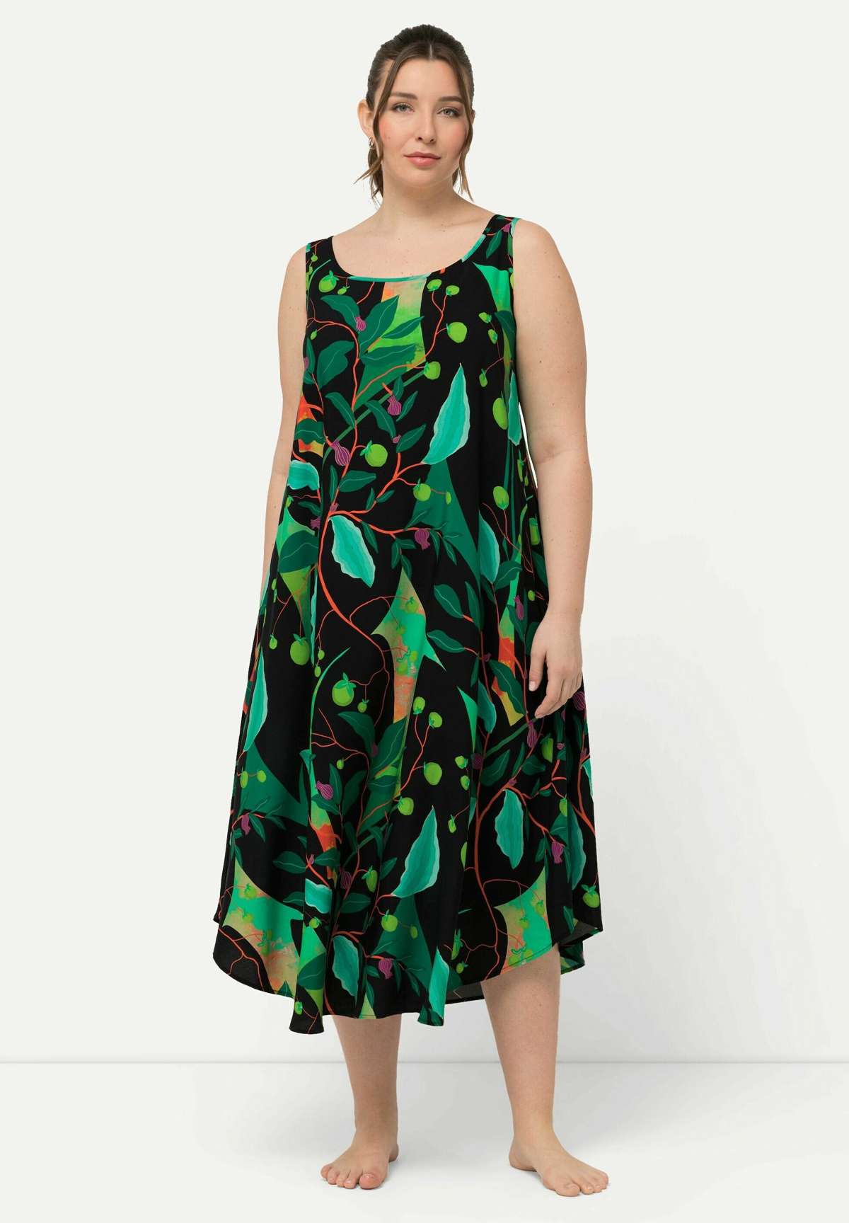 Платье TROPICAL LEAF PRINT