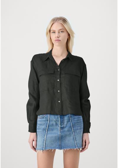 Блуза-рубашка CROPPED SHIRT