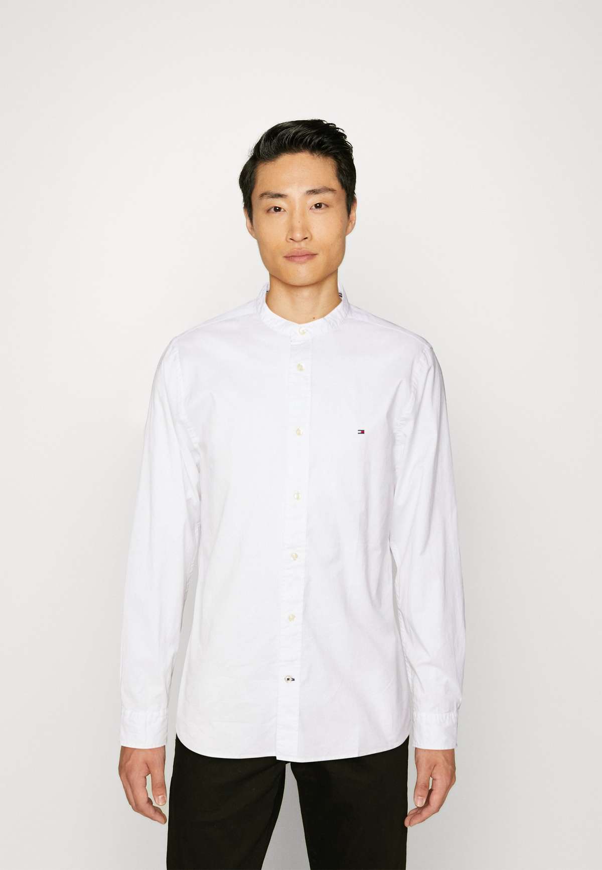 Рубашка NATURAL SOFT SOLID MAO SHIRT