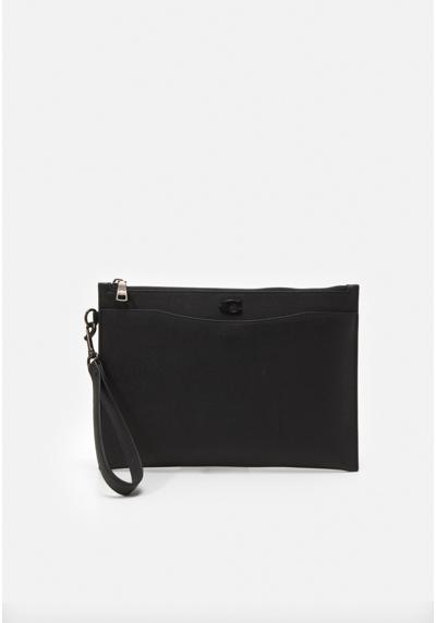 Сумочка вечерняя POUCH WRISTLET IN CROSSGRAIN