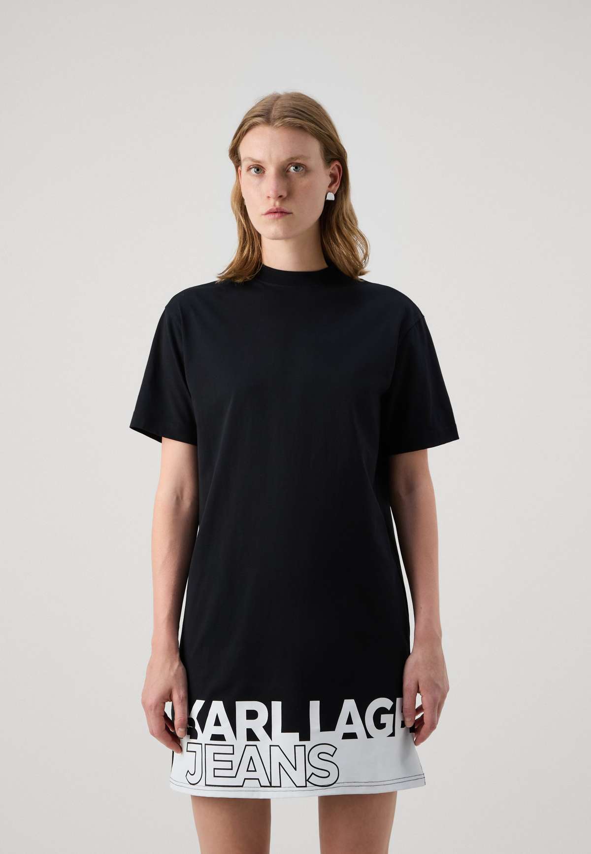 Трикотажное платье REGULAR LOGO TEE DRESS