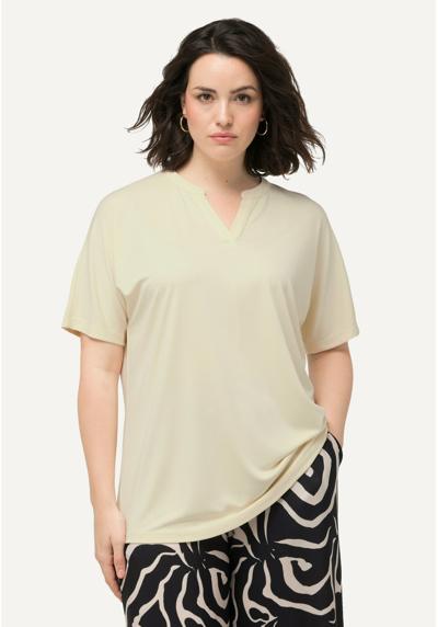 Футболка SPLIT NECK SHORT SLEEVE