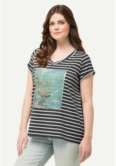 Футболка STRIPED TURTLE SHORT SLEEVE GRAPHIC TEE