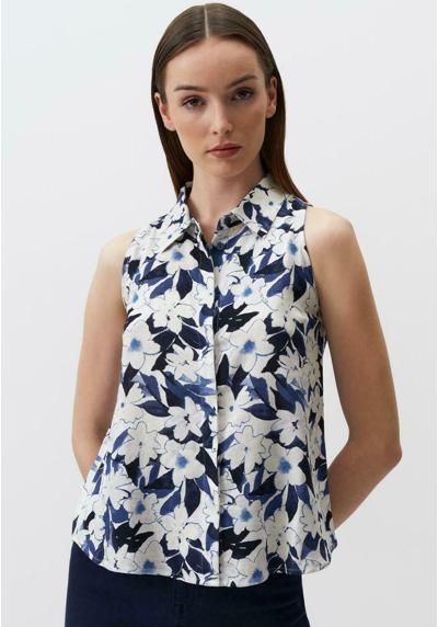 Блуза-рубашка SLEEVELESS FLORAL PATTERNED