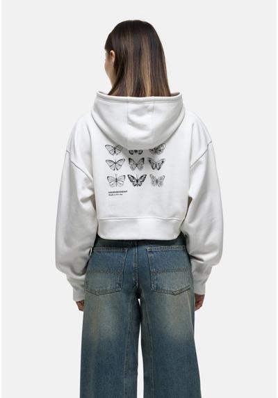 Жакет METAMORPHOSIS OFF WHITE CROPPED HOODIE
