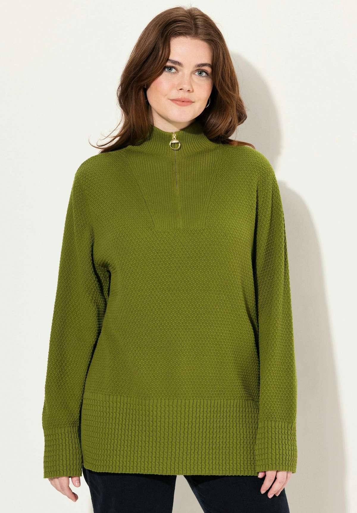 Пуловер TROYER COLLAR LONG SLEEVE