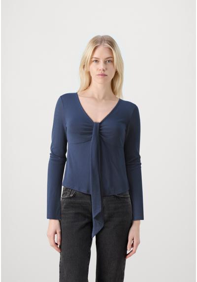 Топ TIE FRONT LONG SLEEVE