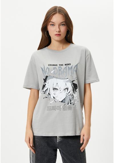 Футболка ANIME SHORT SLEEVE CREW NECK